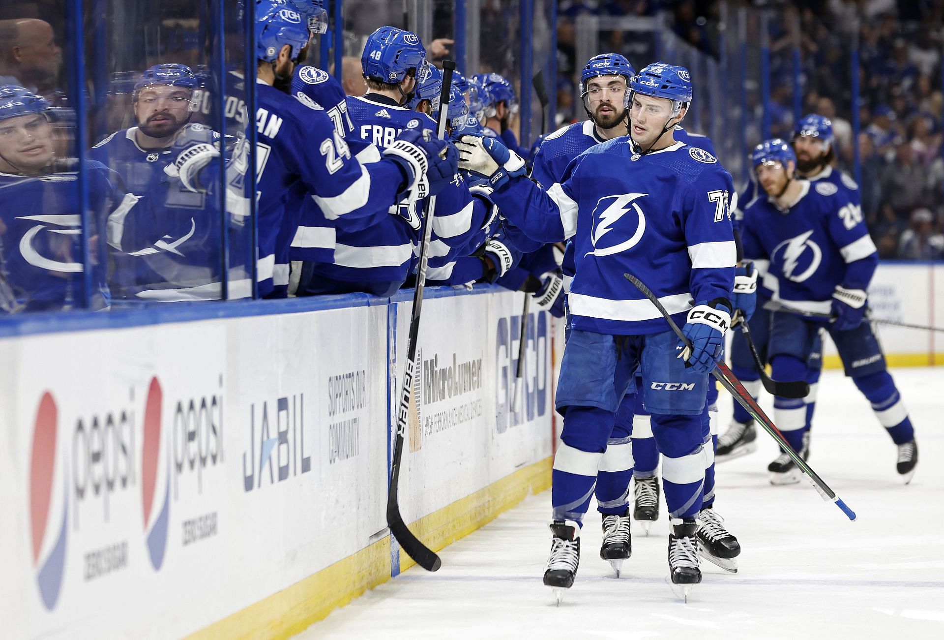 Columbus Blue Jackets v Tampa Bay Lightning