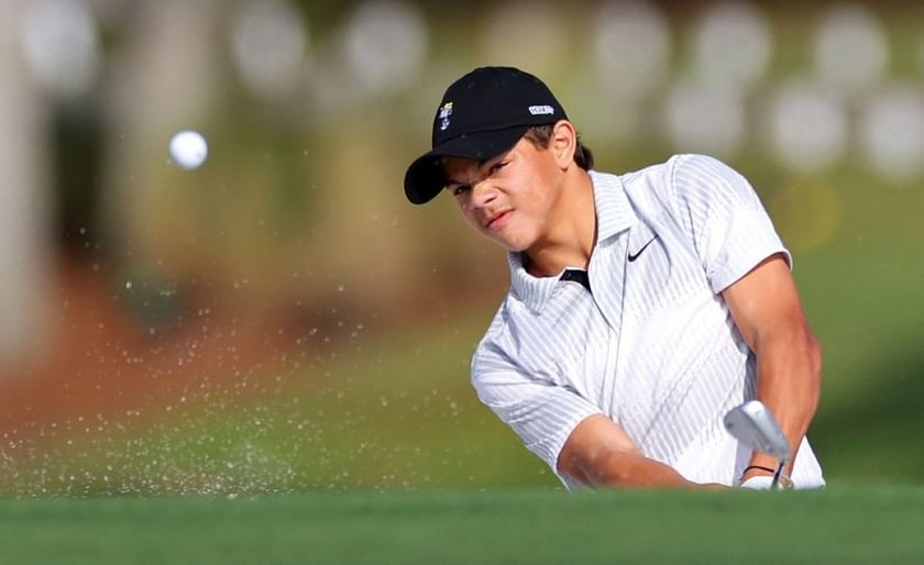 Tiger Woods 5 golf tournaments Charlie Woods has already participated in