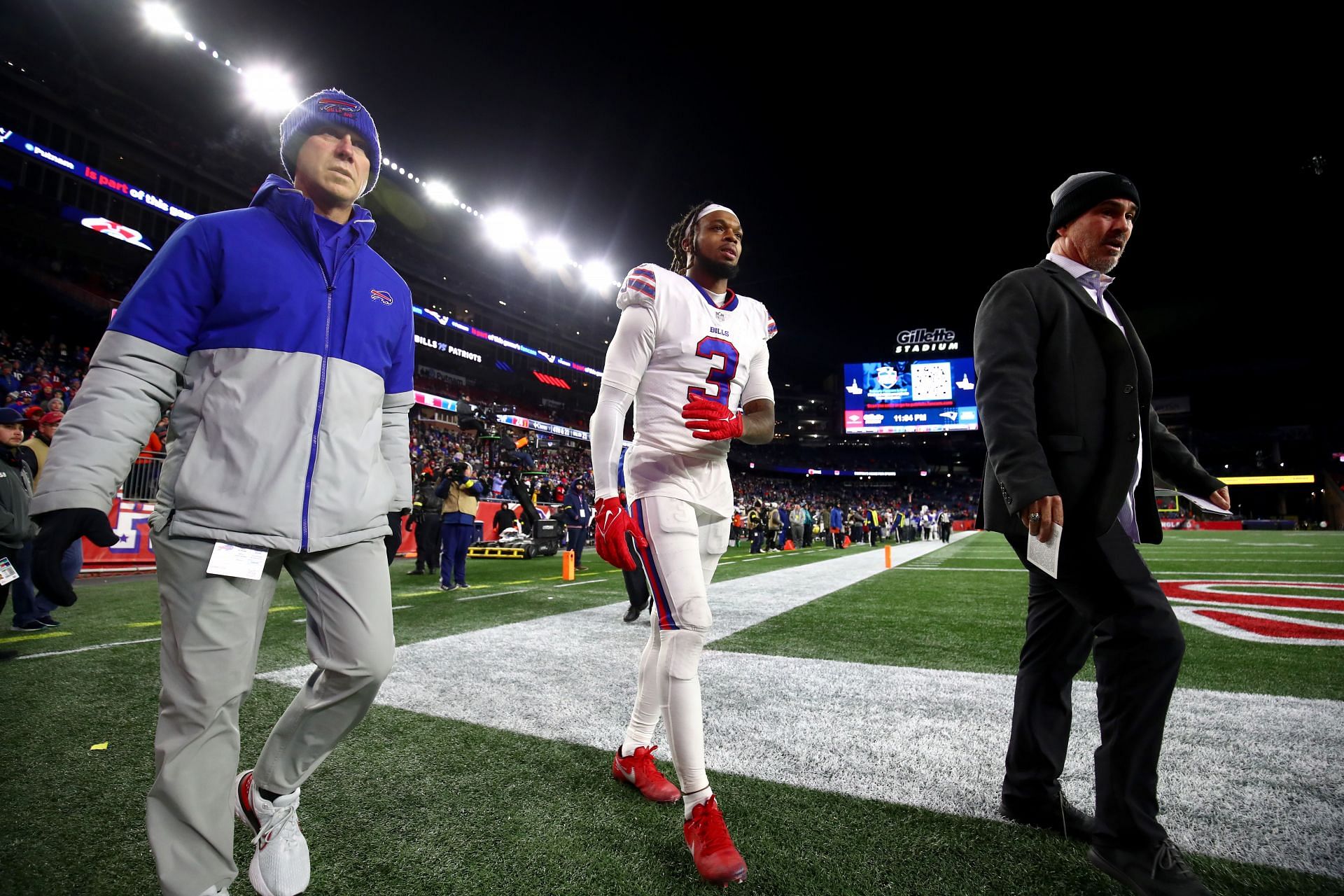 Damar Hamlin: Buffalo Bills v New England Patriots