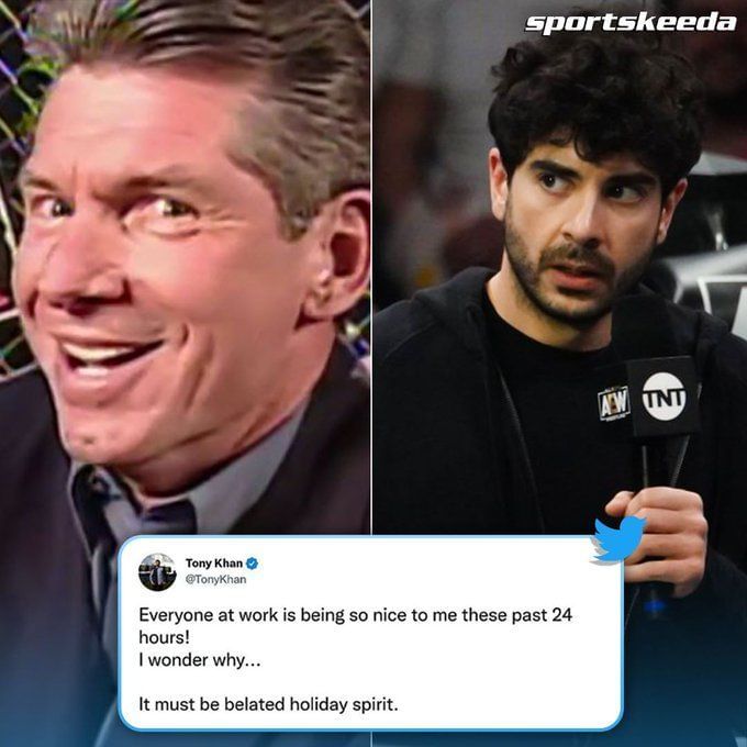 Nick Khan Tony Khan What did WWE CEO Nick Khan say about Tony Khan's