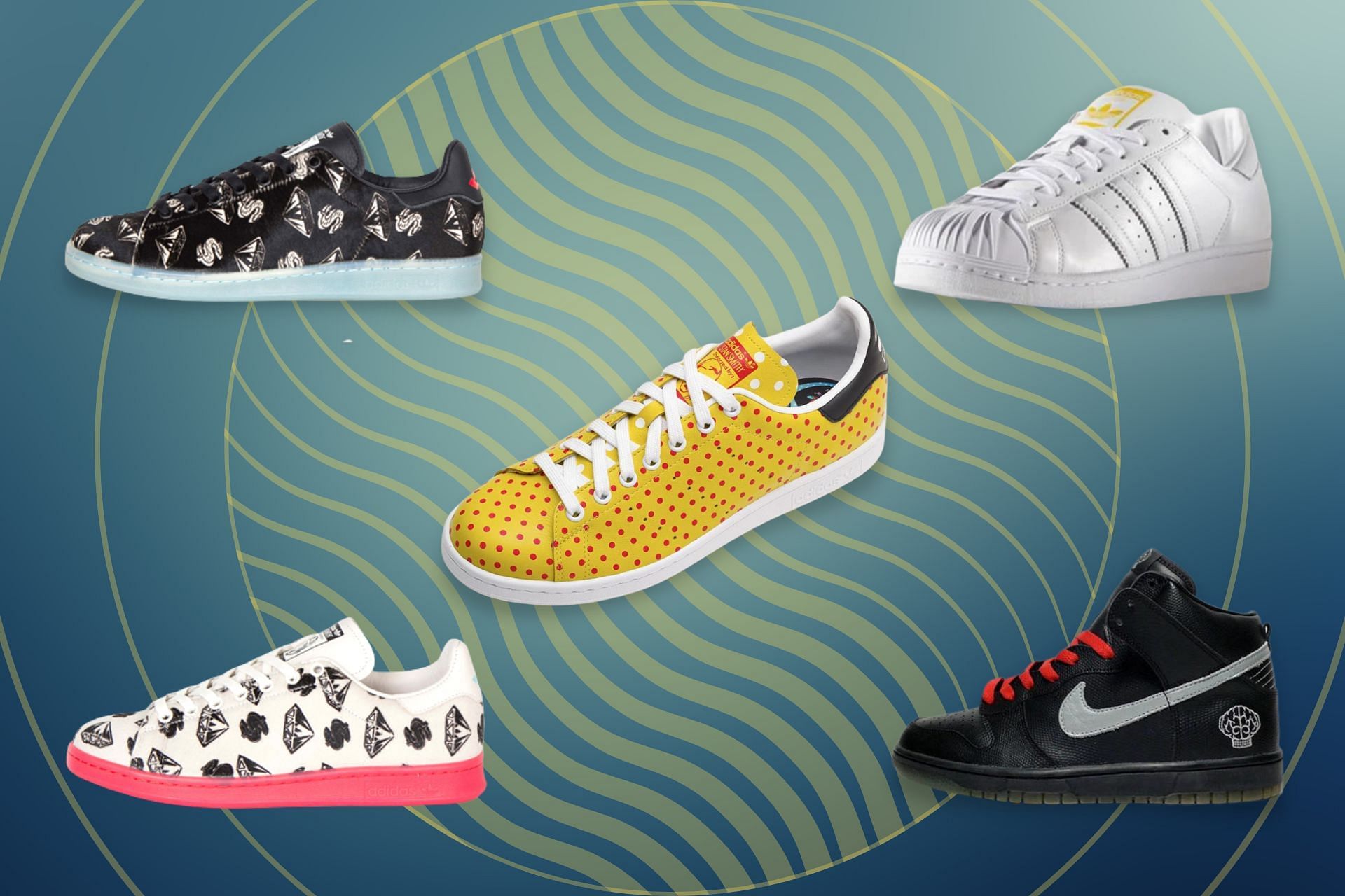 Top 5 Pharrell Williams sneaker collabs of all time