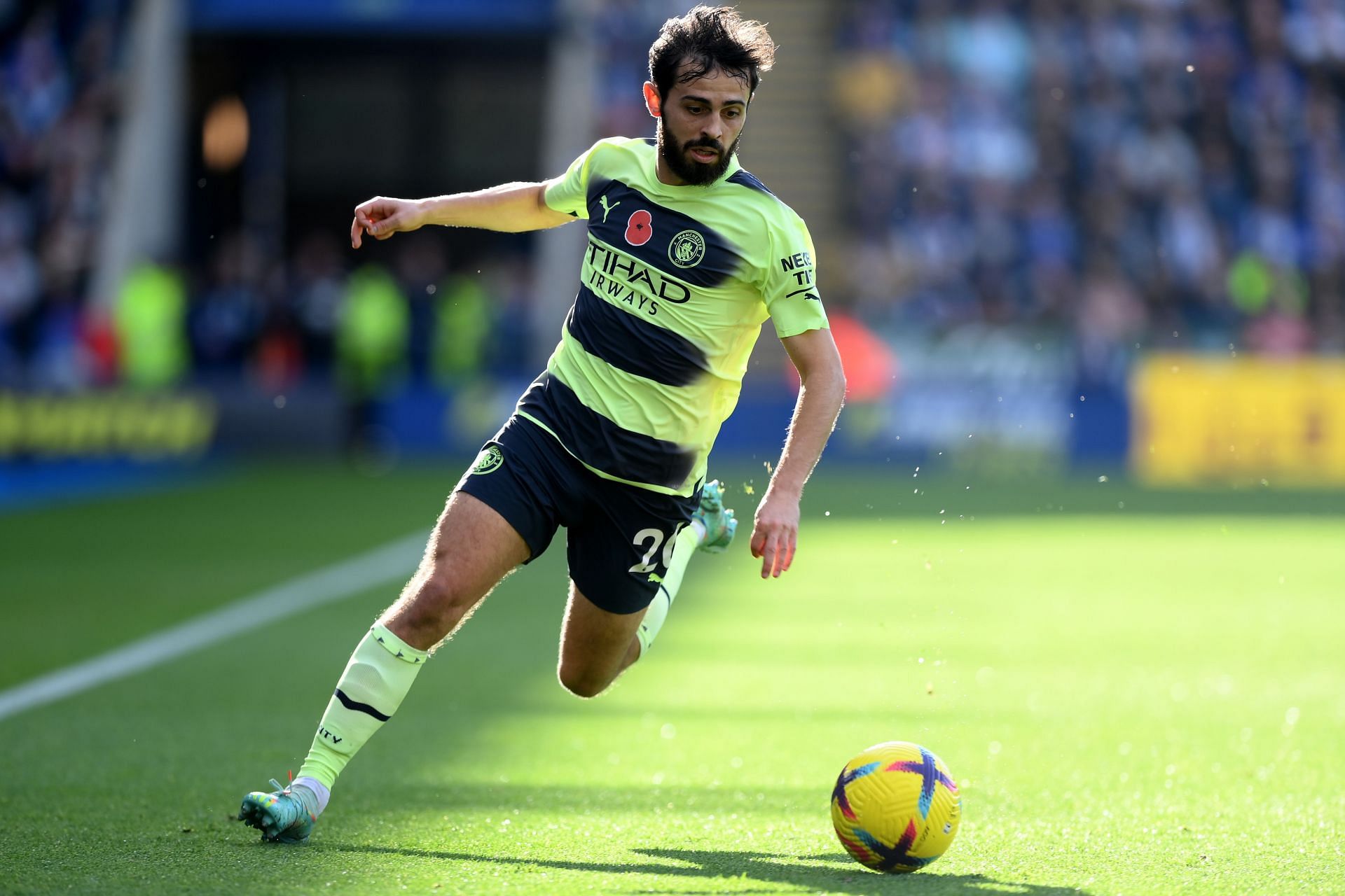 Bernardo Silva has admirers at the Parc des Princes.