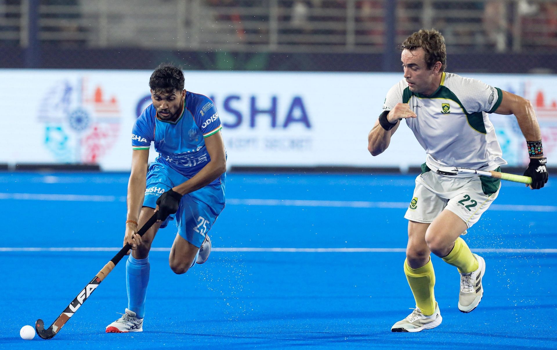 Indian won their final Hockey World Cup match 5-2 over South Africa | Image: Hockey India