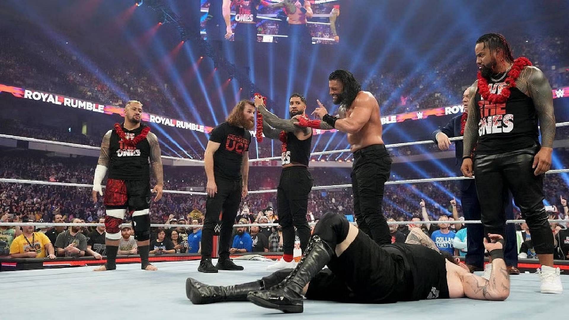  WWE Royal Rumble के मेन इवेंट में मचा था बवाल