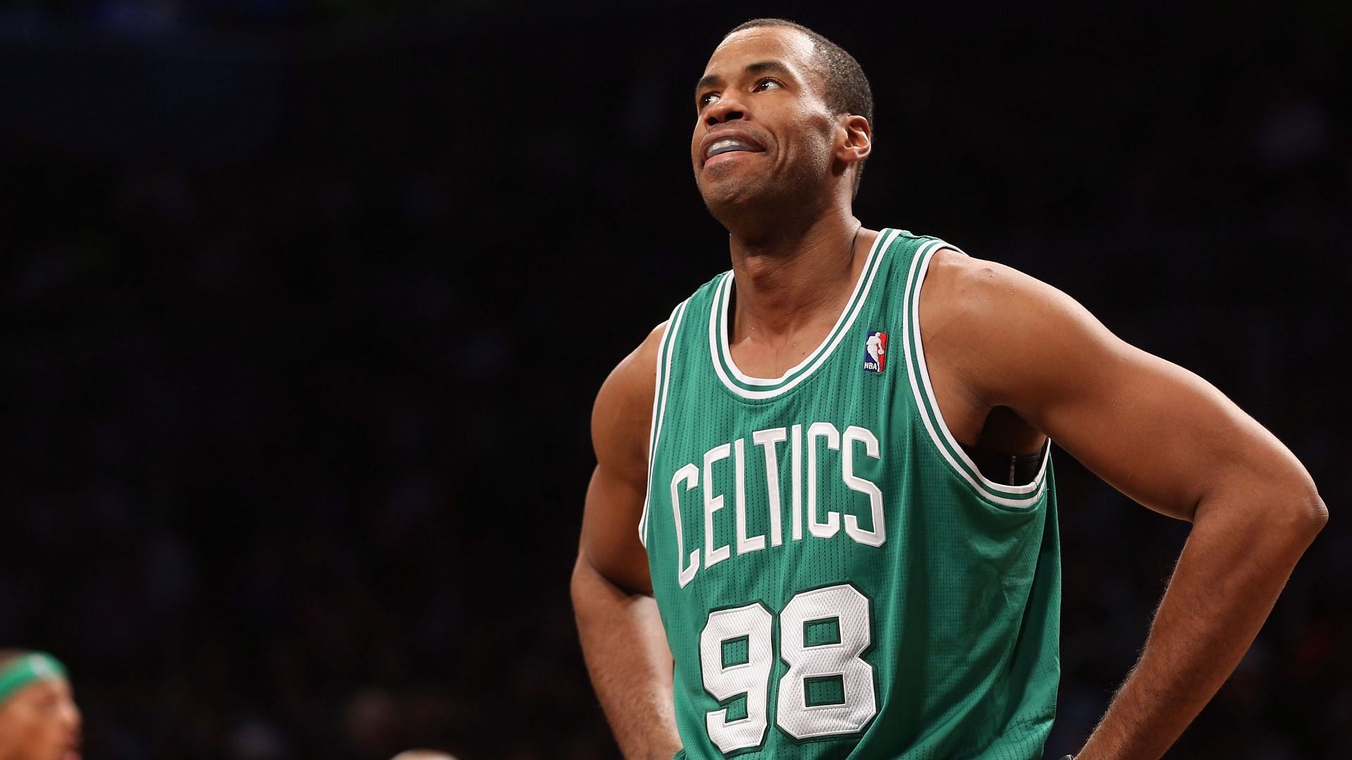 Jason Collins while playing with the Boston Celtics