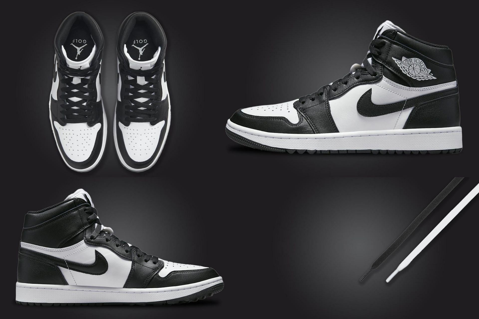 Panda: Air Jordan 1 High Golf “Panda” shoes: Where to buy, price