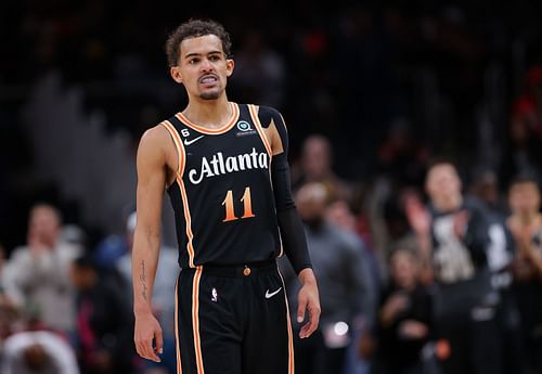 Trae Young of the Atlanta Hawks