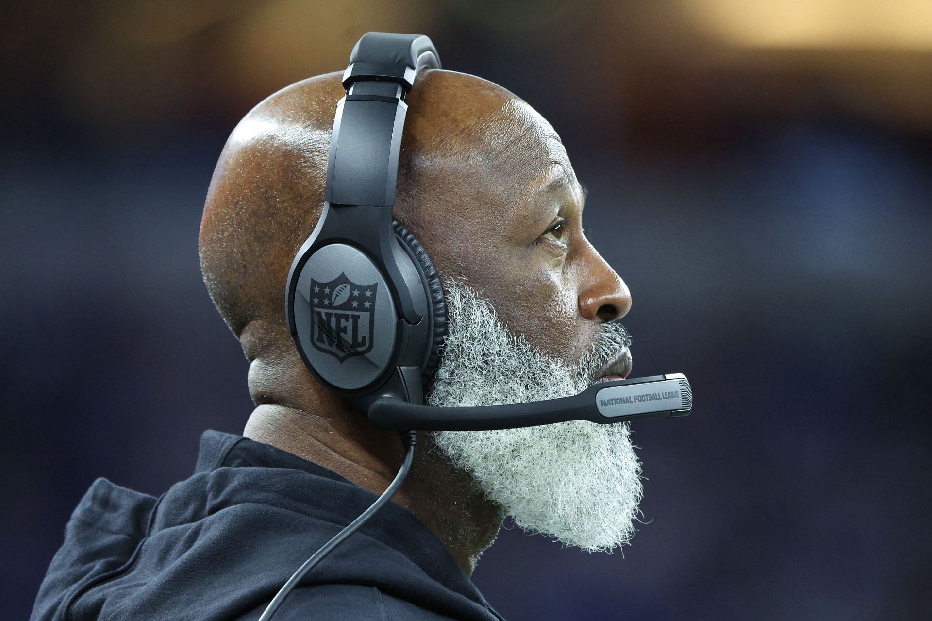 Head Coach Lovie Smith of the Houston Texans looks on during the second half of the game against the Indianapolis Colts