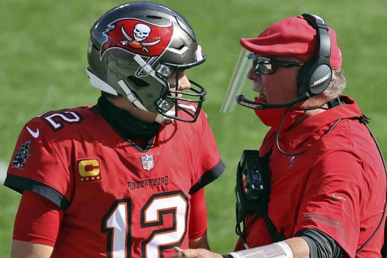 Tom Brady and Bruce Arians