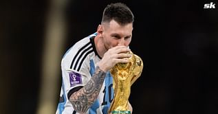 How many trophies does Lionel Messi have?