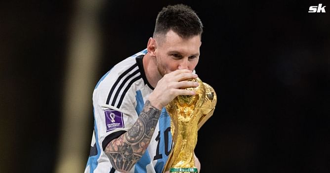 How many trophies does Lionel Messi have?