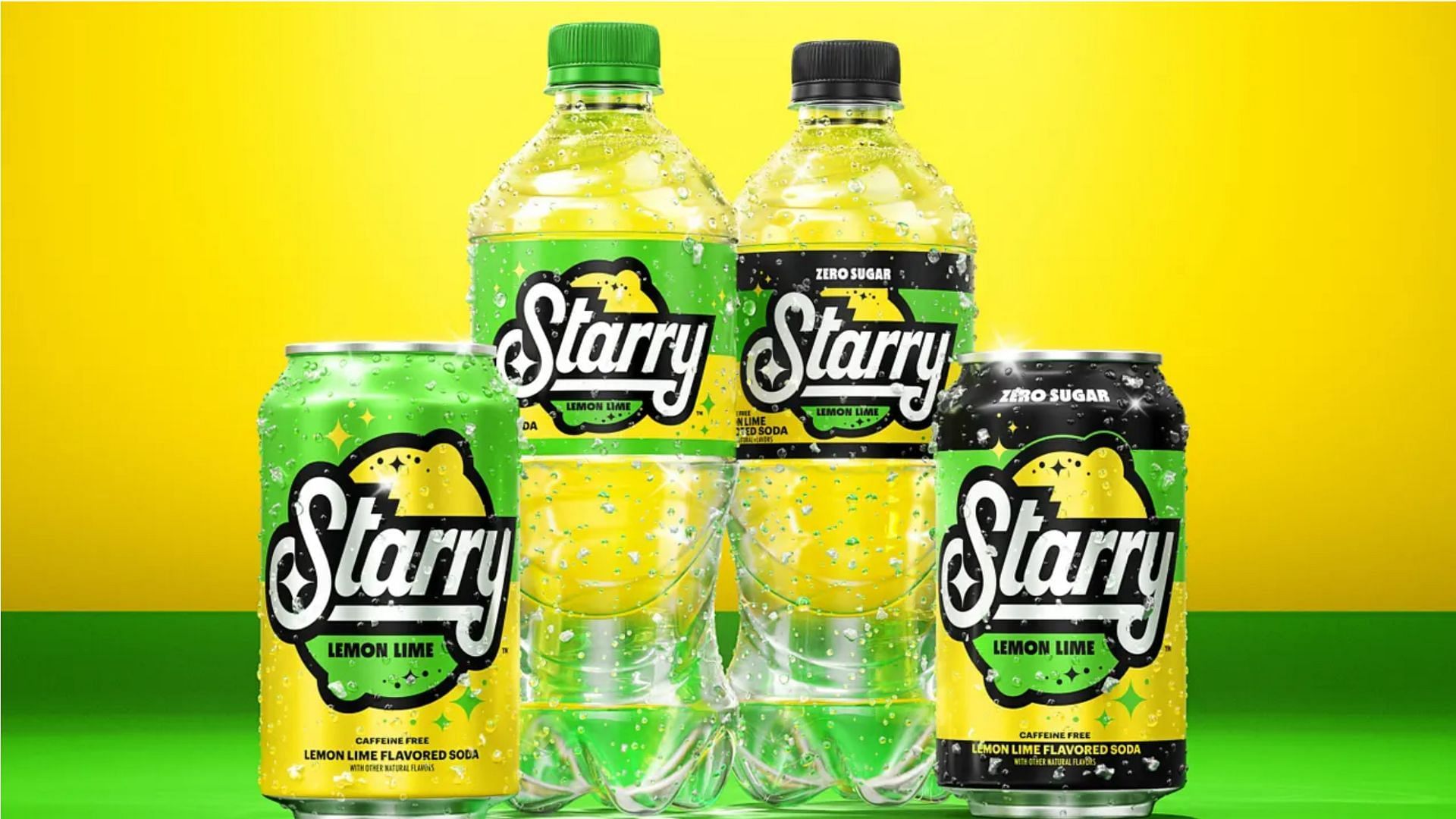 PepsiCo introduces the new Starry lemon soda to the market (Image via PepsiCo)