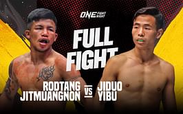 Free full fight: Rodtang Jitmuangnon toys with Jiduo Yibu in exciting kickboxing fight
