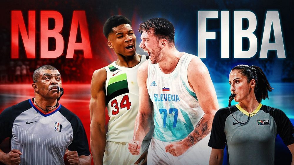 Differences between FIBA Basketball vs NBA