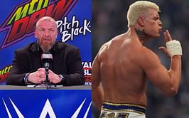 "Don't see anybody else doing it" - Triple H addresses Royal Rumble performance following Cody Rhodes' AEW reference