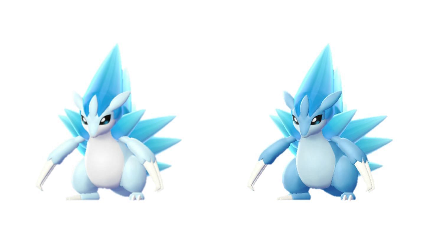 Alolan sandslash shiny
