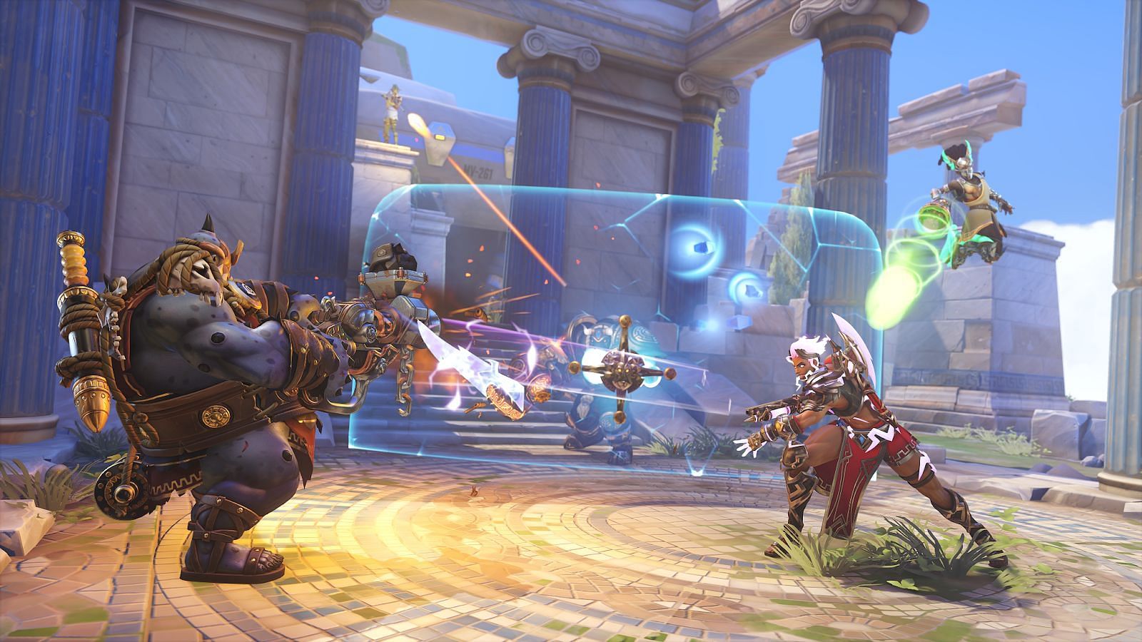 Battle For Olympus in Overwatch 2 (Image via Blizzard)
