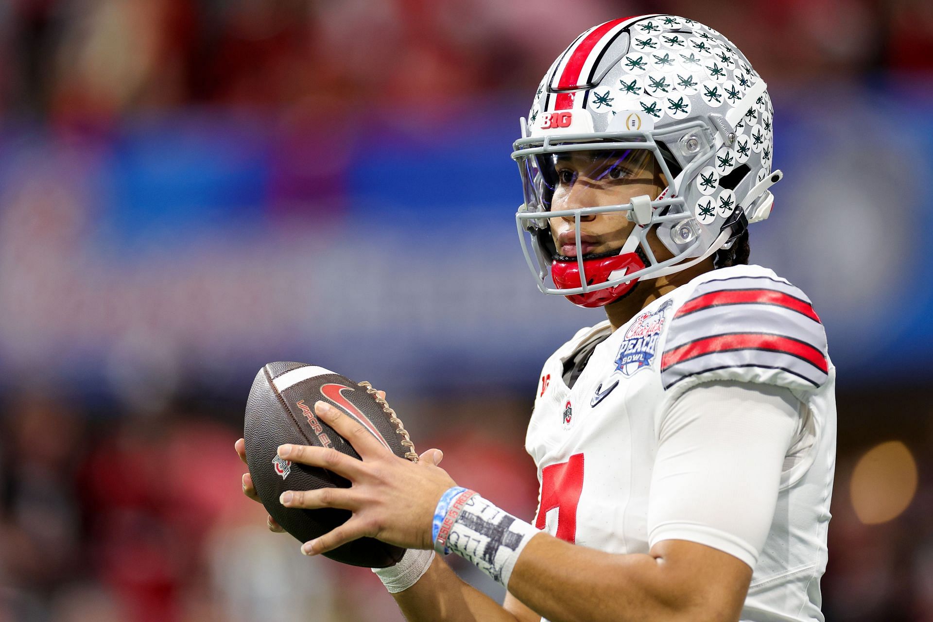 C.J. Stroud: Chick-fil-A Peach Bowl - Ohio State v Georgia