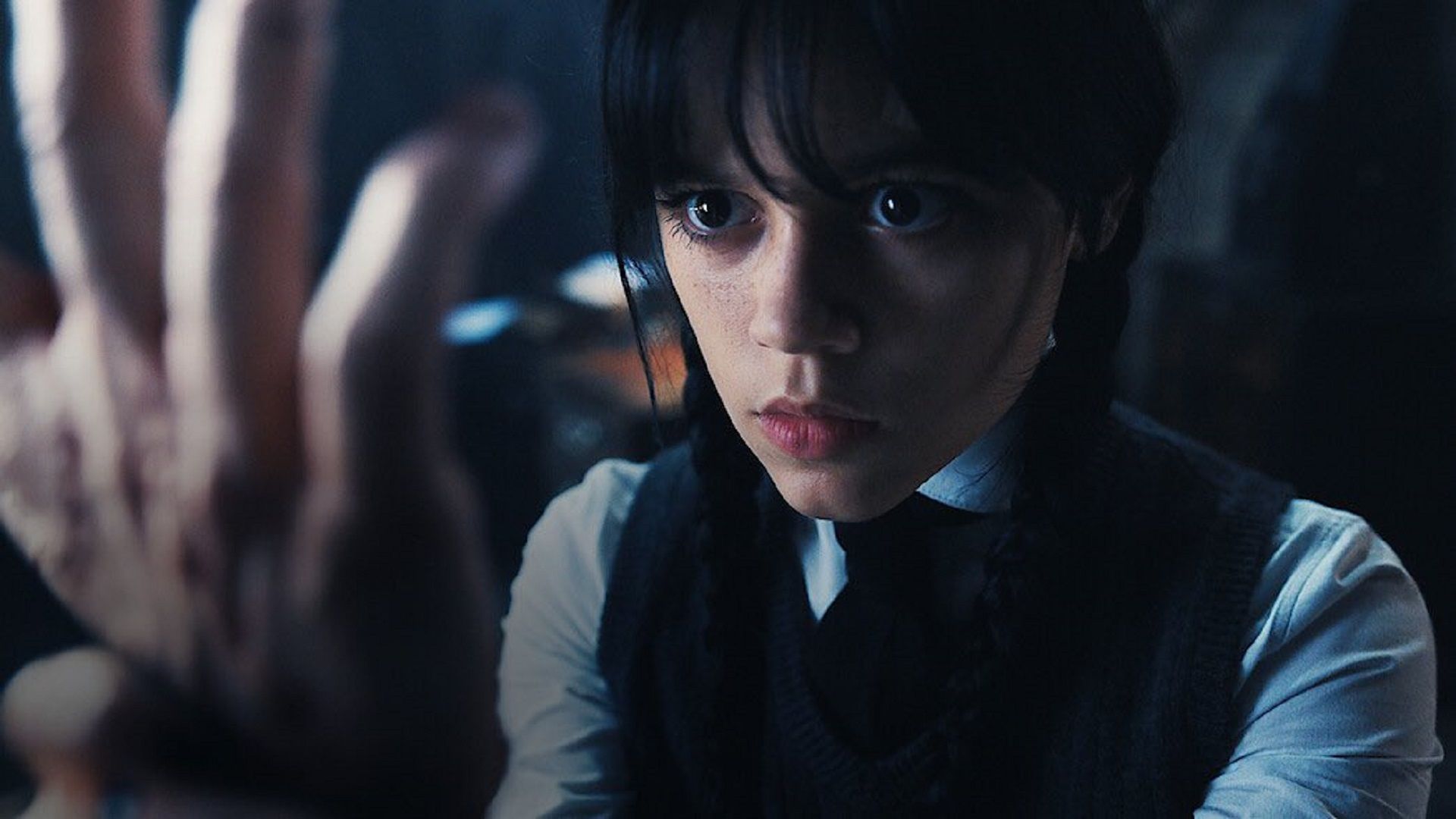 Jenna Ortega as Wednesday (Image via Twitter/ @hollywoodhandle)