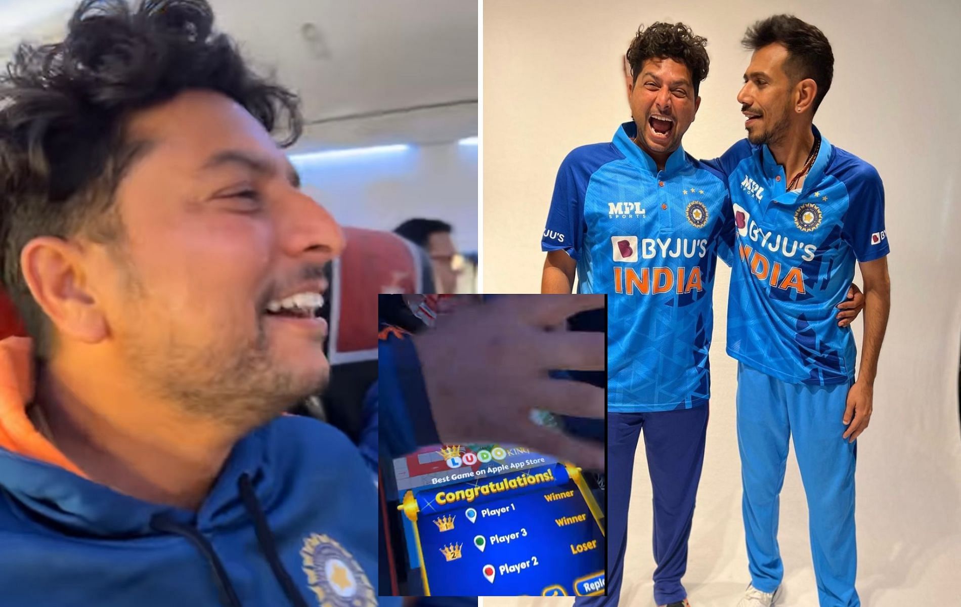 Kuldeep Yadav (L) and Yuzvendra Chahal (R). (Pics: Instagram)