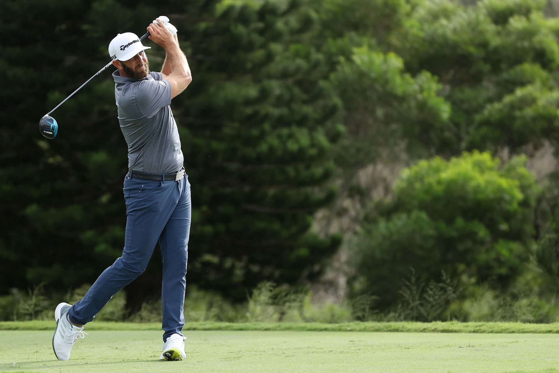 Dustin Johnson at the 2021 Sentry Tournament Of Champions - Round Three (Image via Gregory Shamus/Getty Images)