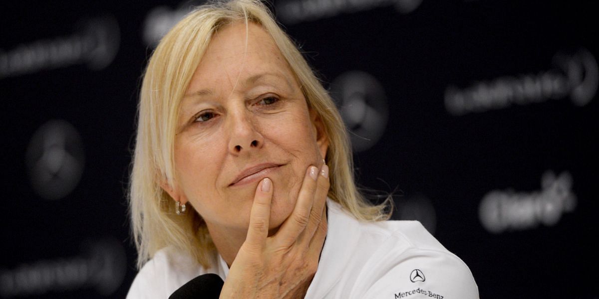 Martina Navratilova was diagnosed with two forms of cancer in 2023