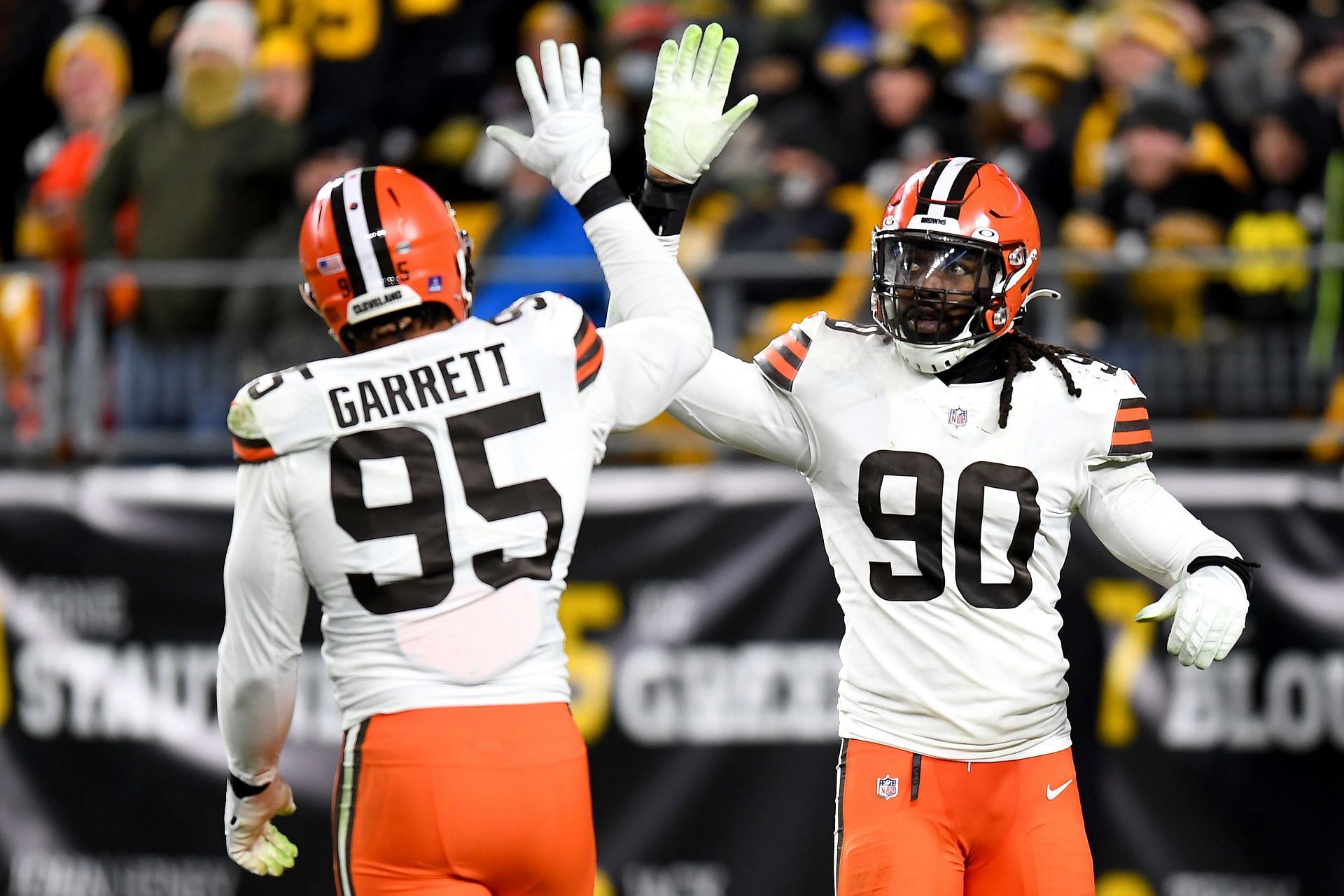 Cleveland Browns Myles Garrett not practicing, status for Steelers unknown