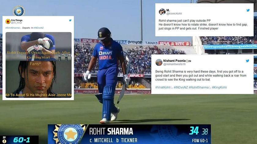 Rohit Sharma plays down concerns over top-order failures