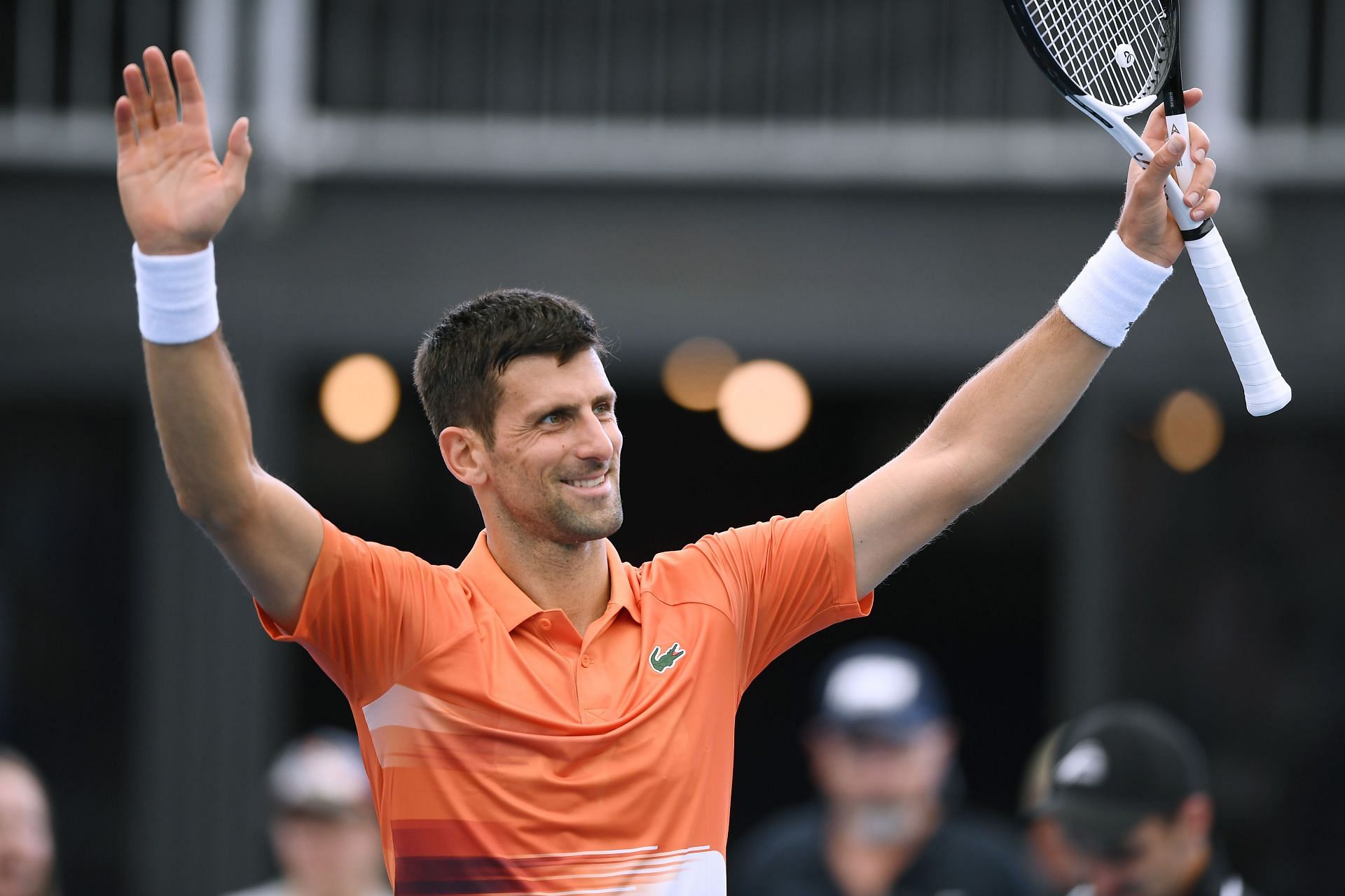 Novak Djokovic made a winning return to Australia.