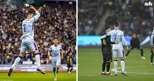 "Nice to see some old friends" - Cristiano Ronaldo posts image with Lionel Messi and sends message after scoring 2 goals against PSG