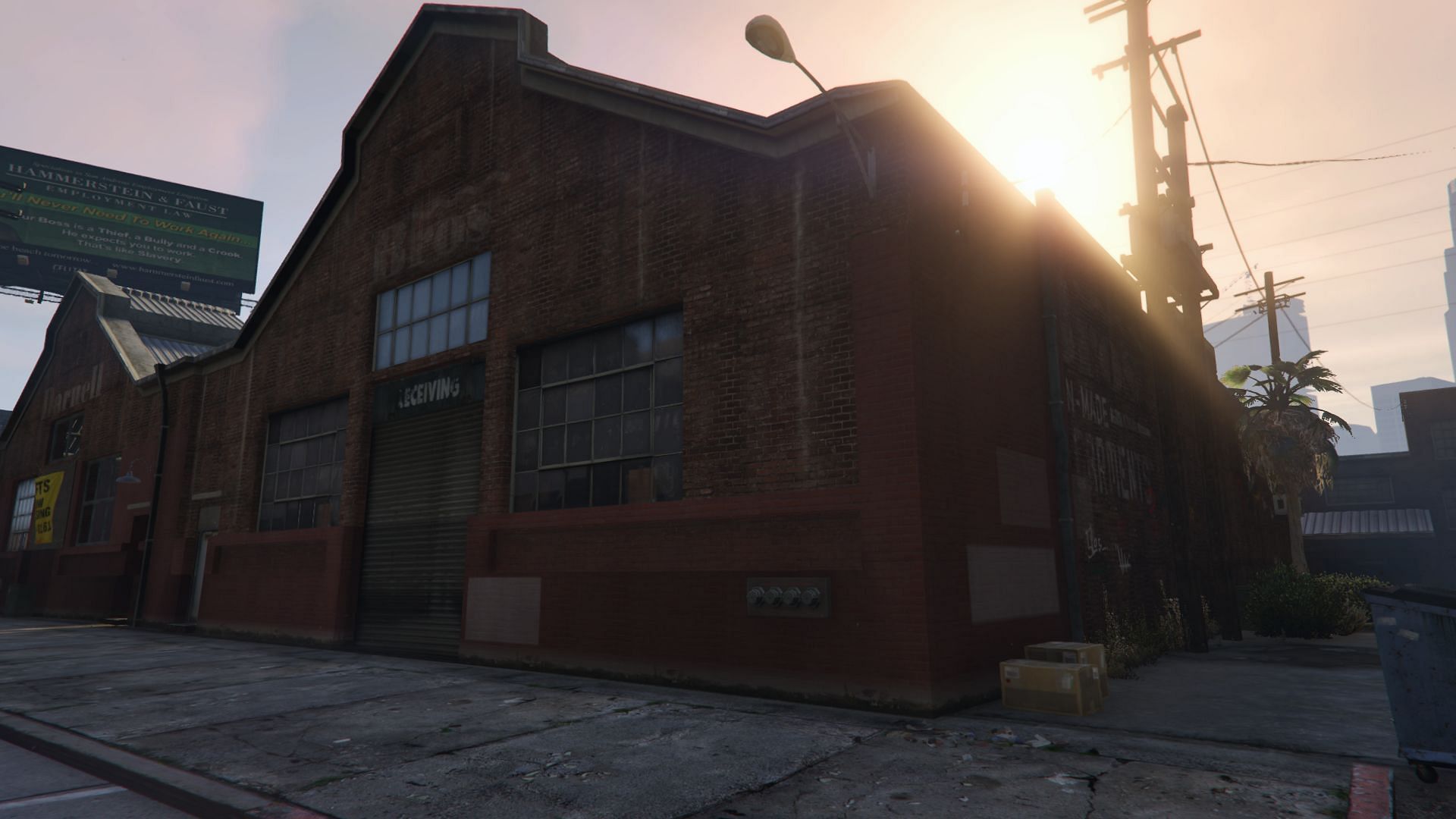 Darnell Bros Warehouse is the most expensive option (Image via Rockstar Games)
