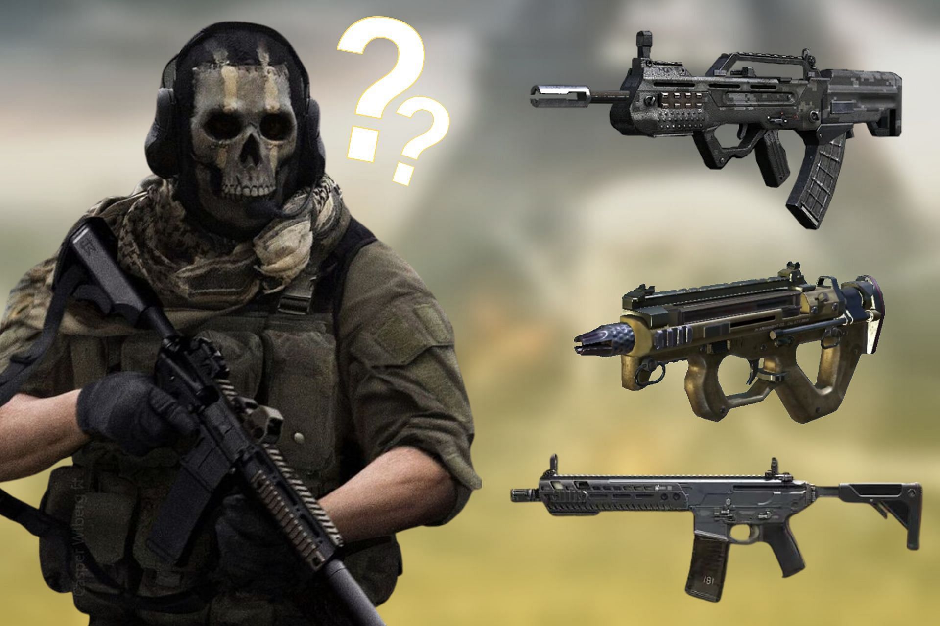 5 best ARs in COD Mobile (Image by Sportskeeda)