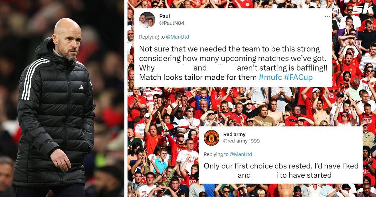 Manchester United fans wanted to see the young attackers start.