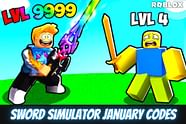 Roblox Sword Simulator Codes January 2023 
