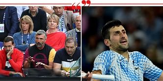 "If I'm in the box, and a guy is doing that, I'll probably act differently" - Novak Djokovic on his outbursts