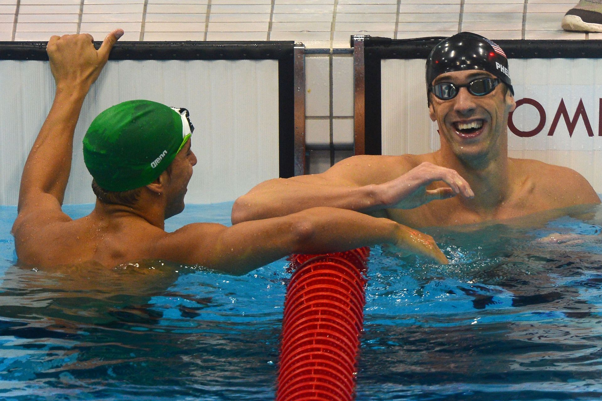 Michael Phelps at London Olympics 2012