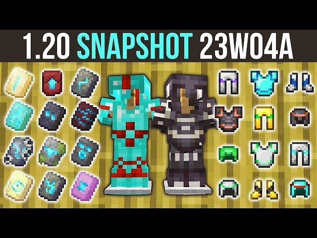 Every armor trim material in Minecraft