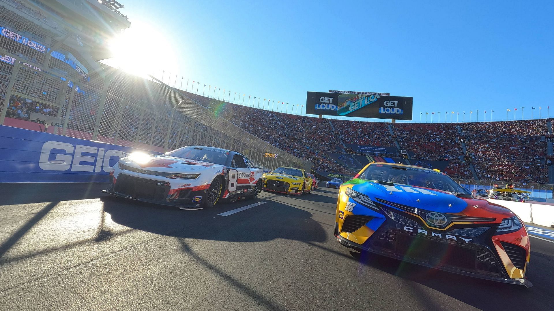 How does NASCAR's Busch Light Clash at the Coliseum work?