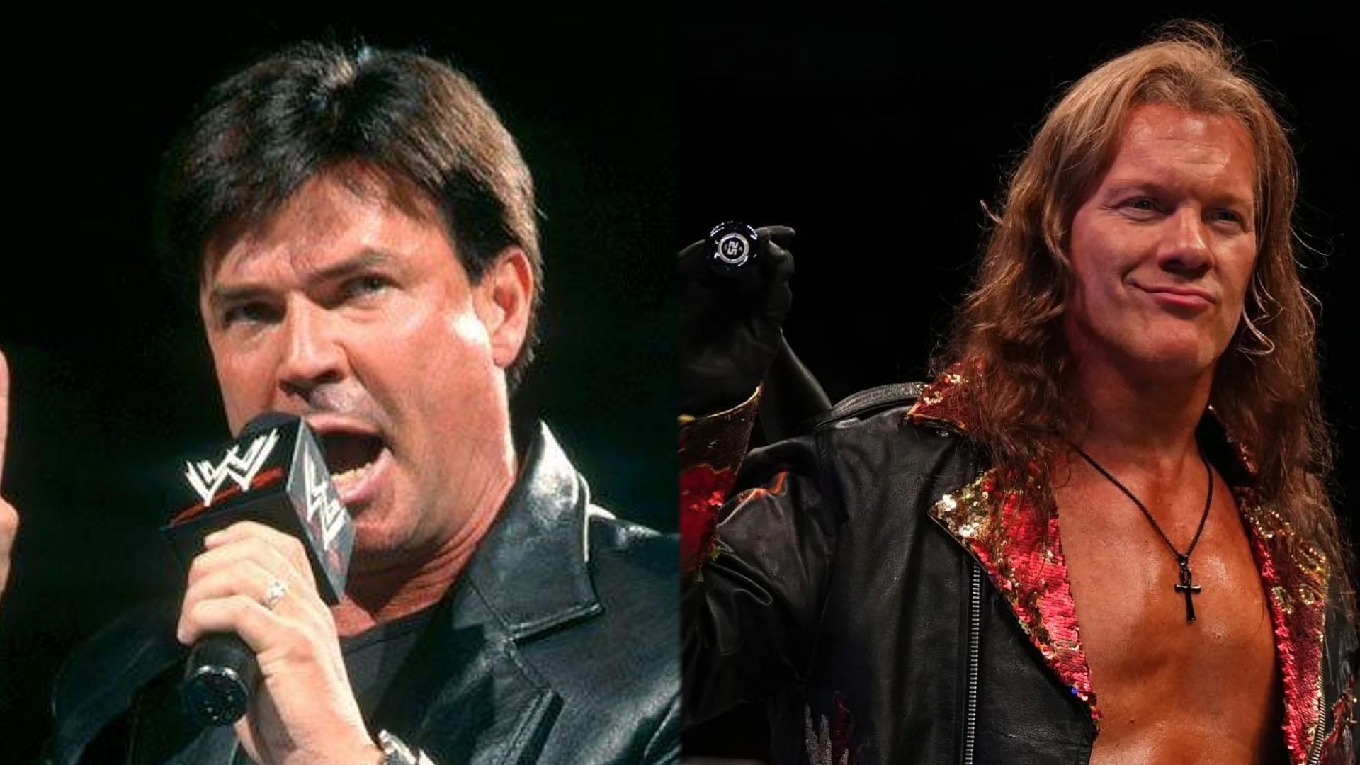 Eric Bischoff (Left), Chris Jericho (Right).
