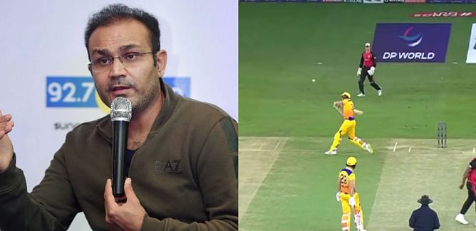 Video : शेल्डन कॉट्रेल की गेंद को देखकर वीरेंदर सहवाग बोले- 'काश हमारे समय में भी ऐसे तोहफे मिलते'