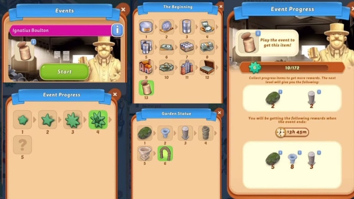 Merge Mansion story events explained