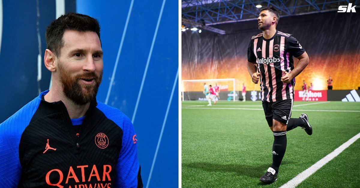Aguero would be delighted to have Messi in his Kings League team