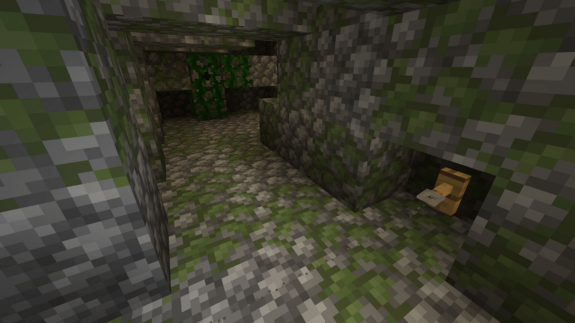 Jungle temples can help you get easy gold ingots if you can deal with all of the traps and puzzles (Image via Mojang)