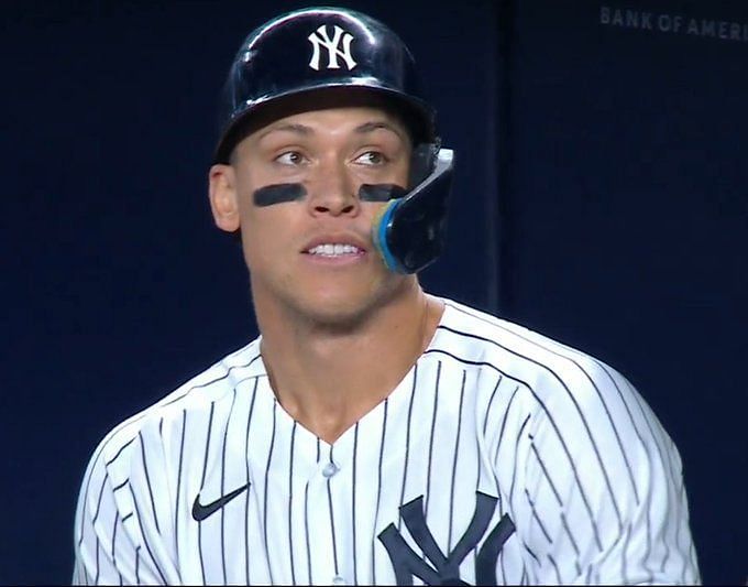 Former MLB player re-issues Home Run challenge to Aaron Judge with  invitation to Travis Scott's celebrity softball game