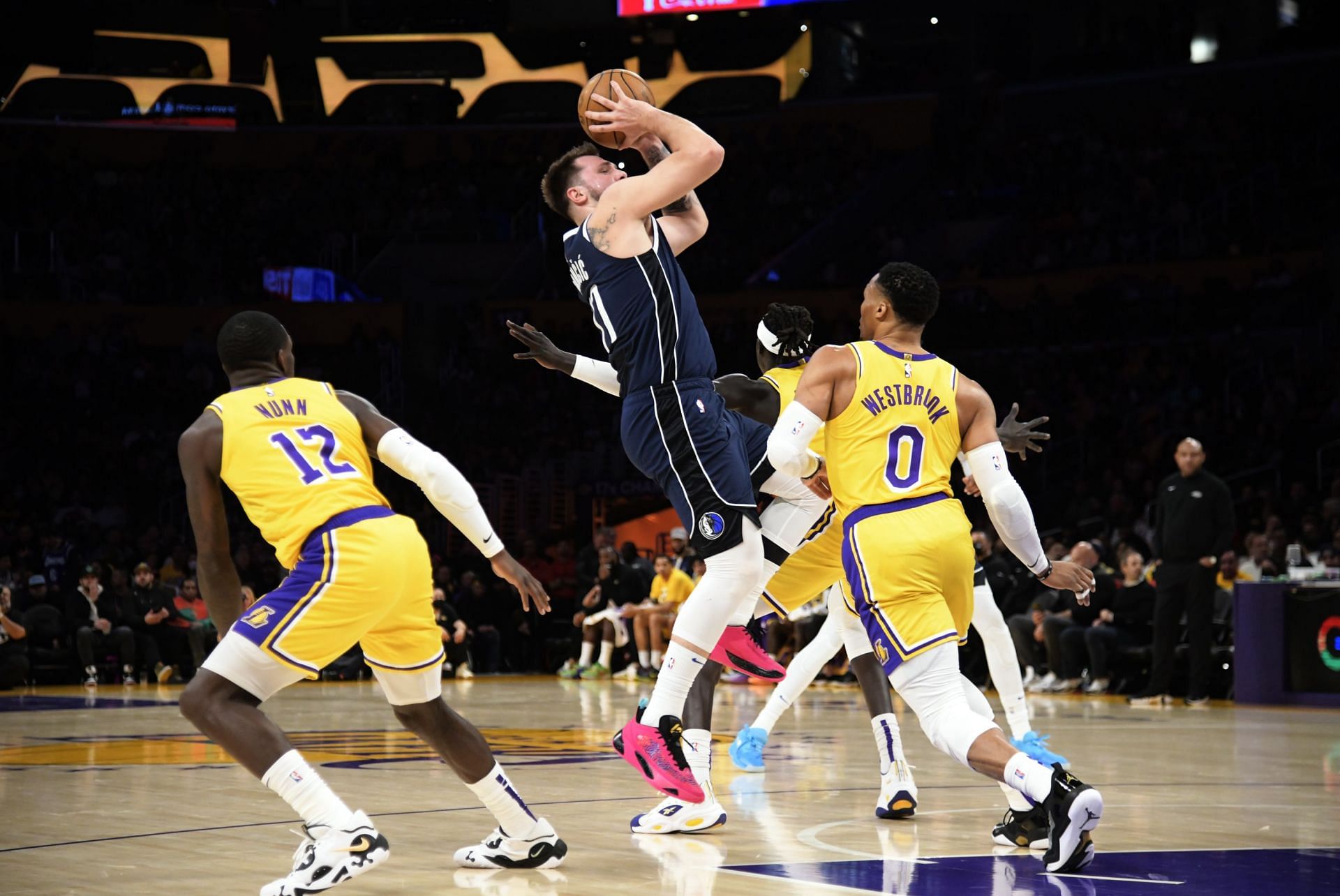 Dallas Mavericks v Los Angeles Lakers