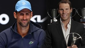 Novak Djokovic "liking his chances" of equaling Rafael Nadal in the Slam race at Australian Open 2023