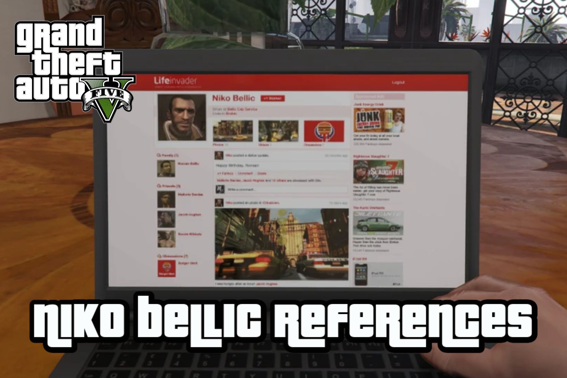 What were the Niko Bellic Easter eggs in GTA V? – FirstSportz