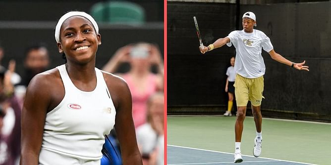 Coco Gauff takes Christopher Eubanks to 'Giraffe' restaurant, jokingly calls it the "perfect choice" for the 6.7 ft. player