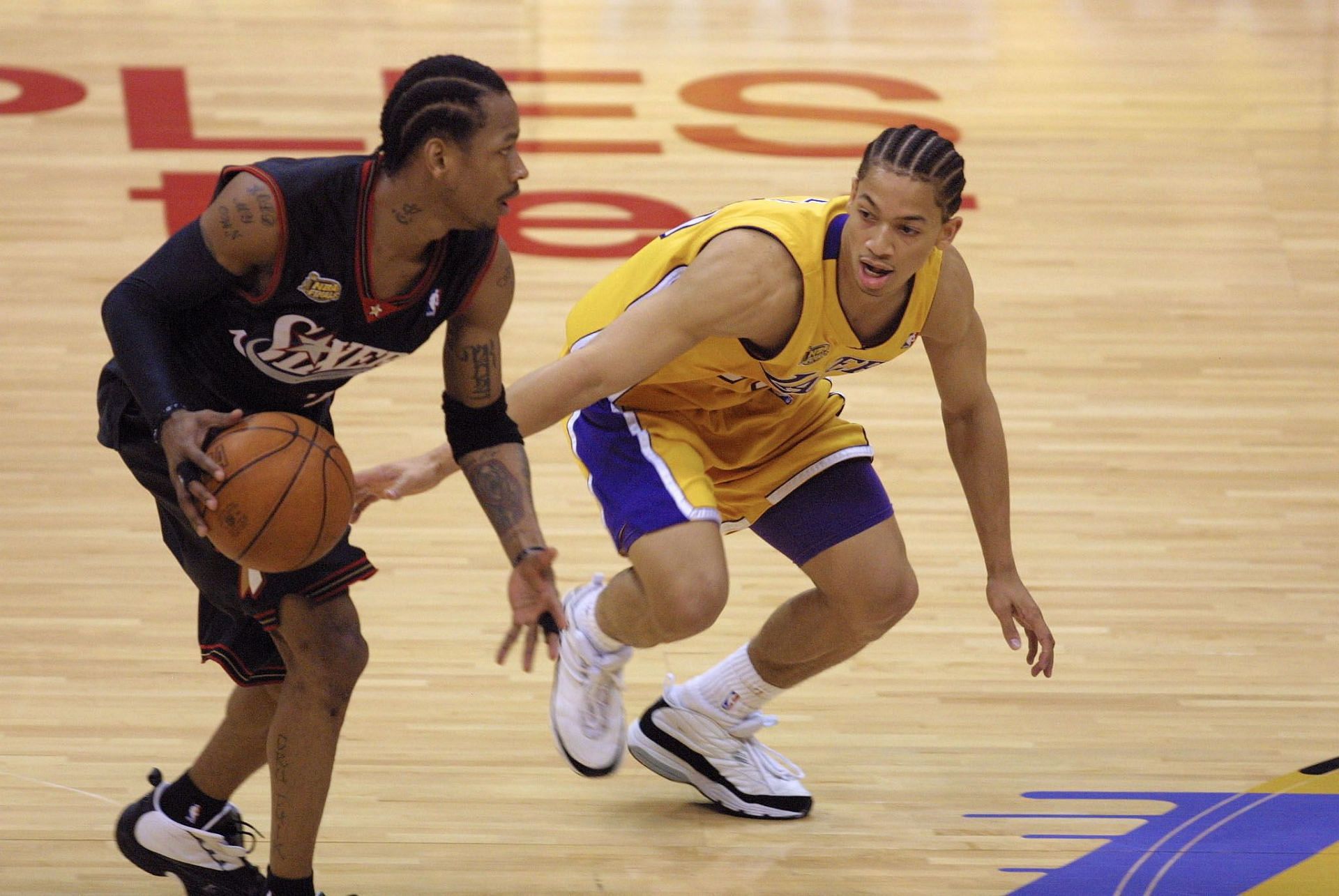 Why Allen Iverson stepped over Ty Lue #alleniverson #theanswer #tyron