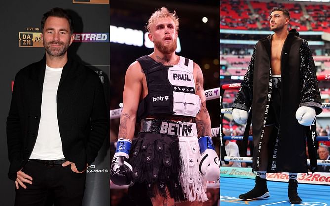 Eddie Hearn gives his prediction for rumored Jake Paul vs. Tommy Fury showdown